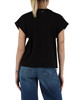 NERO | T-shirt in cotone con inserti in pizzo NERO | T-shirt in cotone con inserti in pizzo