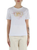 BIANCO | T-shirt in cotone con stampa logo frontale BIANCO | T-shirt in cotone con stampa logo frontale