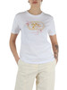 BIANCO | T-shirt in cotone con stampa logo frontale BIANCO | T-shirt in cotone con stampa logo frontale