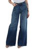 BLU | Pantalone jeans quattro tasche gamba larga BLU | Pantalone jeans quattro tasche gamba larga