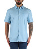 CELESTE | Camicia in cotone a maniche corte regular fit
