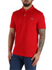 ROSSO | Polo Slim Fit in cotone piquet con patch logo ROSSO | Polo Slim Fit in cotone piquet con patch logo