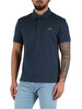 BLU | Polo Slim Fit in cotone piquet con patch logo BLU | Polo Slim Fit in cotone piquet con patch logo