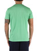 VERDE CHIARO | T-shirt Regular Fit in cotone Pima con patch logo VERDE CHIARO | T-shirt Regular Fit in cotone Pima con patch logo
