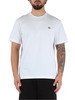 BIANCO | T-shirt Classic Fit in cotone con patch logo BIANCO | T-shirt Classic Fit in cotone con patch logo