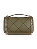 VERDE | Borsa a spalla in pelle TRIBECA Small