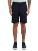 BLU SCURO | Bermuda classic fit con ricamo logo