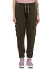VERDE MILITARE | Pantalone sportivo IPOMEA in misto cotone
