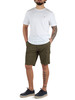 VERDE MILITARE | Bermuda cargo Performance HARLEM Relaxed Tapered Fit VERDE MILITARE | Bermuda cargo Performance HARLEM Relaxed Tapered Fit
