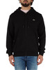 NERO | Felpa classic fit in cotone garzato con patch logo NERO | Felpa classic fit in cotone garzato con patch logo
