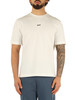 BIANCO | T-shirt relaxed fit in cotone stretch BIANCO | T-shirt relaxed fit in cotone stretch
