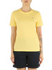 GIALLO | T-shirt regular fit in cotone con ricamo logo