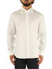 BIANCO | Camicia Modern fit in cotone stretch