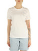 BIANCO | T-shirt regular fit in cotone con ricamo logo