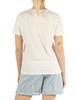 BIANCO | T-shirt regular fit in cotone con ricamo logo