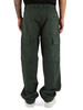 VERDE SCURO | Pantalone cargo in cotone MICROREPS