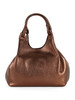 BRONZO | Borsa a mano in pelle martellata DUA Small BRONZO | Borsa a mano in pelle martellata DUA Small