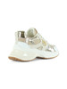 GOLD | Sneakers ARIEL 15 aus Leder und Stoff