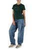 VERDE SCURO | T-shirt in cotone QUENTIN