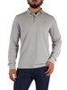 GRIGIO CHIARO | Polo manica lunga in cotone piquet