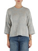 GRIGIO CHIARO | Maglia in misto alpaca, lana e lurex