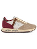 BEIGE | Sneakers in pelle e tessuto ALLY VINTAGE Gold Edition
