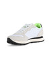 BIANCO | Sneakers in suede e tessuto TOM FLUO