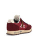BORDEAUX | Sneakers in pelle e tessuto TOM VINTAGE Gold Edition