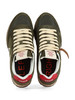 VERDE | Sneakers in pelle e tessuto TOM VINTAGE Gold Edition