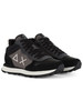 NERO | Sneakers in pelle e tessuto TOM 2.0 SOLID MID