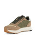 BEIGE | Sneakers in pelle e tessuto JAKI BICOLOR