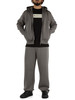 GRIGIO | Pantaloni sportivi in misto cotone con placca logo