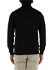 NERO | Maglia collo alto in lana vergine