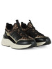NERO | Sneakers in pelle e tessuto LJ01 02