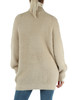 BEIGE | Cardigan lungo effetto hairy