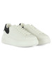 OFF WHITE | Sneakers in ecopelle con inserto stampa logo