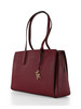 ROSSO SCURO | Borsa tote in pelle LAILA Medium ROSSO SCURO | Borsa tote in pelle LAILA Medium