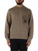 BEIGE | Felpa in misto cotone con taschino frontale BEIGE | Felpa in misto cotone con taschino frontale