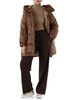 MARRONE | WEEKEND: Pantalone PETRA in gabardina di misto lana vergine MARRONE | WEEKEND: Pantalone PETRA in gabardina di misto lana vergine