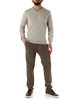 BEIGE | Maglia collo a V in lana merino e cashmere BEIGE | Maglia collo a V in lana merino e cashmere