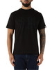 NERO | T-shirt in cotone con stampa logo frontale NERO | T-shirt in cotone con stampa logo frontale