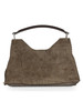 TORTORA | Borsa a mano AURORA Small in suede motivo cocco TORTORA | Borsa a mano AURORA Small in suede motivo cocco