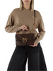 MARRONE | Borsa a tracolla in pelle LOVE ONE CLASSIC LIGHT DC.