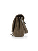 TORTORA | Borsa a spalla HELENA ROUND in suede motivo cocco TORTORA | Borsa a spalla HELENA ROUND in suede motivo cocco