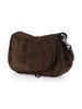MARRONE | Borsa a spalla HELENA ROUND in suede motivo cocco MARRONE | Borsa a spalla HELENA ROUND in suede motivo cocco