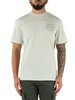 BEIGE | Baumwoll-T-Shirt mit Frontlogo-Druck