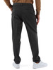 GRIGIO SCURO | Pantalone in misto viscosa con pinces