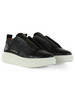 NERO | Sneakers slip on WEMBLEY in pelle ed ecopelle