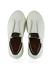 BIANCO | Sneakers slip on WEMBLEY in pelle ed ecopelle