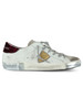BIANCO | Sneakers in pelle PRSX LOW con inserti a contrasto